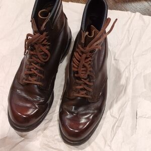 Red Wing Shoes Dark Brown Leather Men's Boots